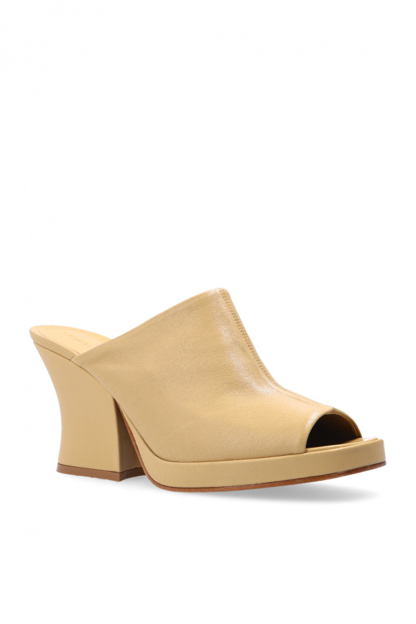 bottega veneta stack mules